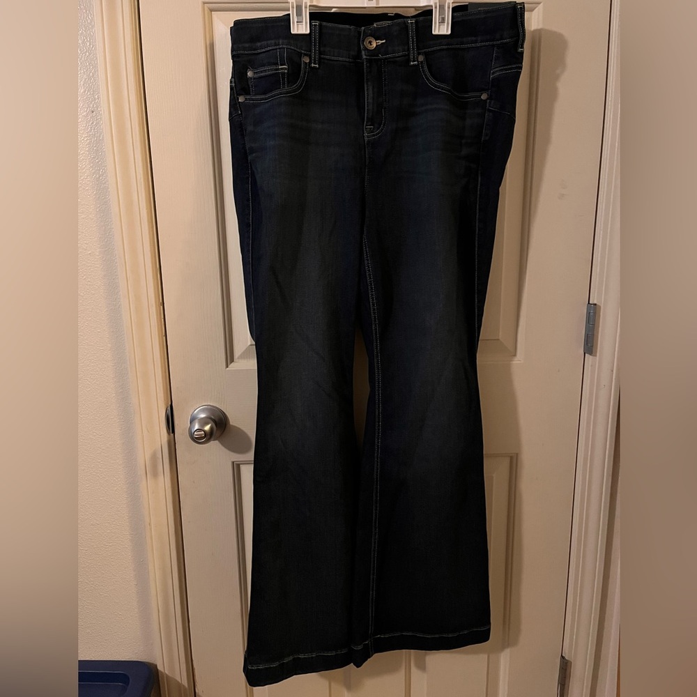 Torrid Dark Indigo Flare Jeans